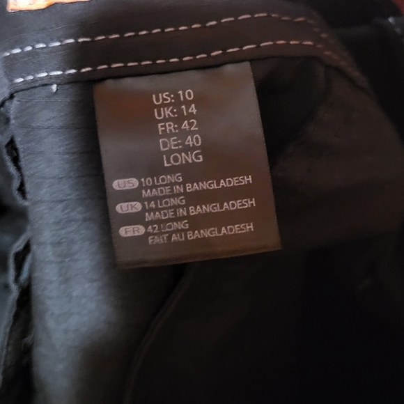 5.11 Tactical Women’s Ripstop Work Pants Black Size 10 Long - Picture 5 of 6